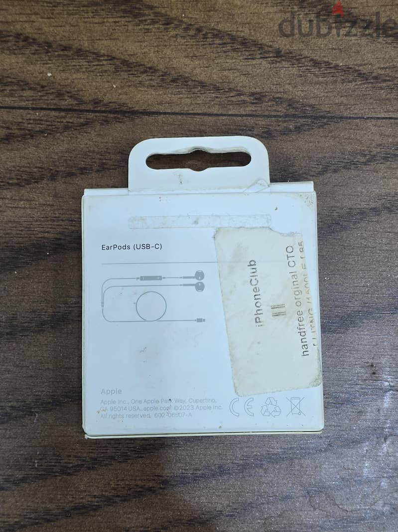 Apple EarPods Original – Type c 1