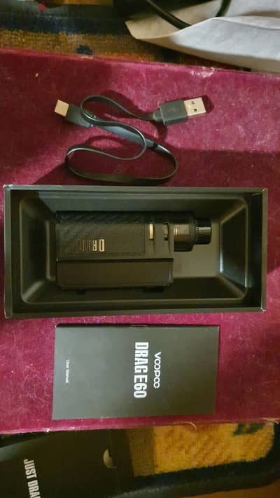 Voopoo Drag E60 Vape Color: Black Liquid: included Puffs: 3045