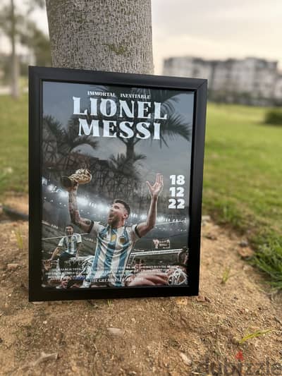 Poster lionel messi