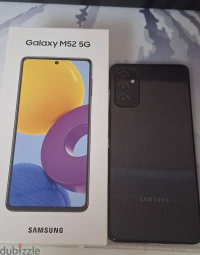 سامسونج m52 بالعلبه/ samsung m525g