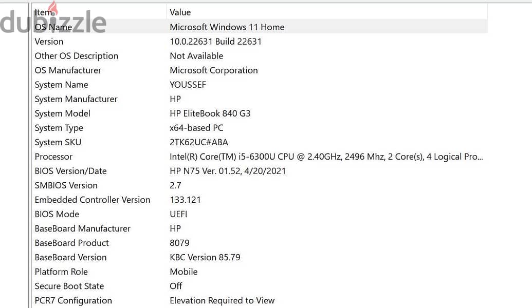 HP EliteBook 840 G3 2