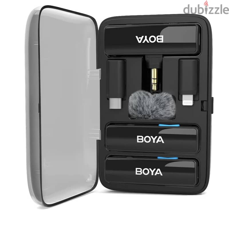 BOYALINK Wireless Lavalier Microphones 4