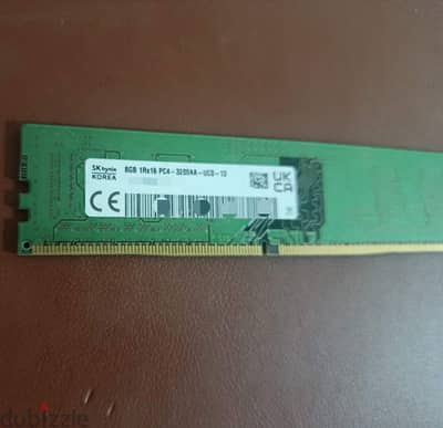 رامات كمبيوتر Skhynix 8gb ram 3200  ddr4 Korea