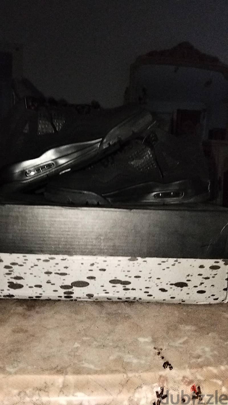 Jordan 4 black cat sneakers 1