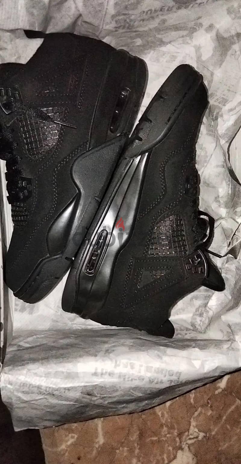 Jordan 4 black cat sneakers 2