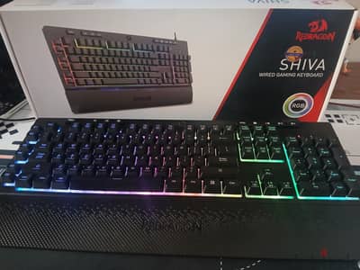 Redragon K512 Shiva RGB Gaming Keyboard - With Original Box