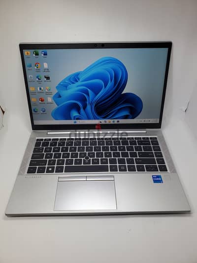 HP EliteBook 840 G8 | i5 11th | 8GB | 256GB NVMe | Iris Xe | بصمة وش