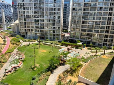 Apartment for sale in One Katameya Compound on the Maadi Ring Road next to Carrefour Maadi with a view of landscape