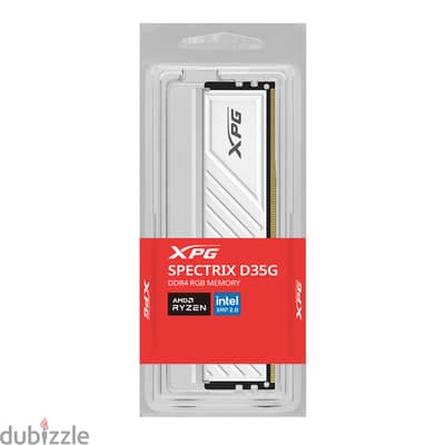XPG 8G D35 White 8G 3200Mhz RGB CL-16-20-20