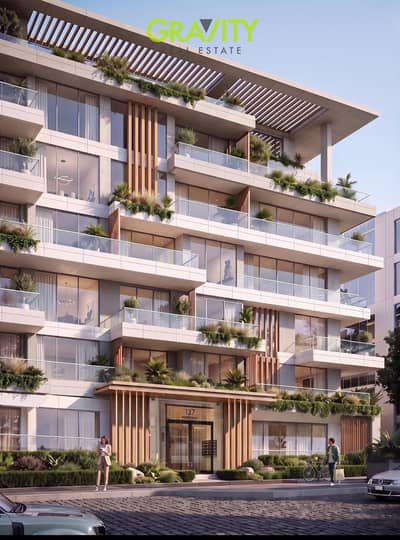 At the initial offering price of 37,000 per meter, own your unit directly on the American University axis in the best location in the Fifth Settlement with installments over 12 years
