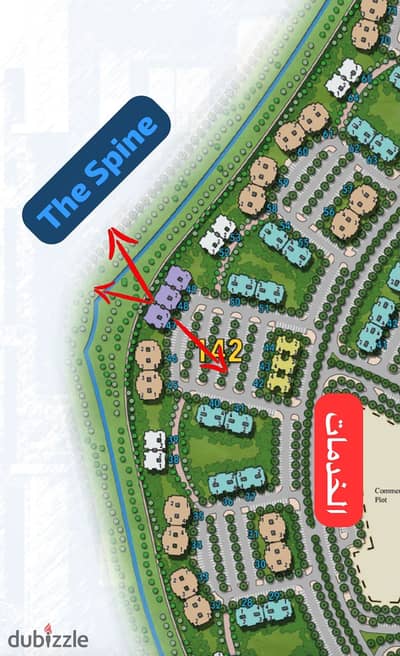 Seize the opportunity for a week of a luxurious apartment 200m in installments for 6 years at cash price in my city view the spine