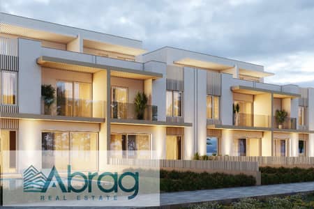 Opportunity, 5% down payment, townhouse corner for sale, installments 10 years view on Dahshour Road, Zayed, WEST END