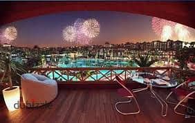 Hot deal apartment for sale in installments in a prestigious compound (A Piece of Rome) in front of Zayed Gate 4 in October City.