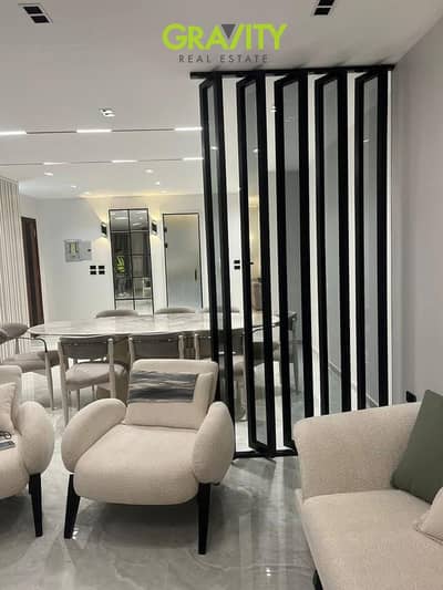 Corner duplex in Shorouk, ready for immediate occupancy, directly on the Freedom Axis opposite Carrefour, with installments up to 10 years.