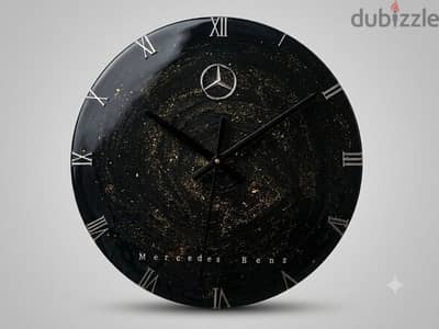 ساعتين حائط تصميم ريزين