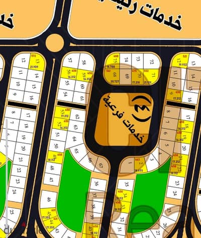 A plot of land in the new October neighborhoods, near Badia