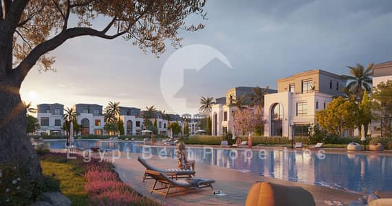 Fully finished villa with a 40% discount in Saada Boutique Compound, New Cairo.