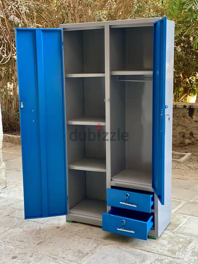 دولاب صاج محمل ٢ ضلفة ب 2 كالون ب ٢ درج