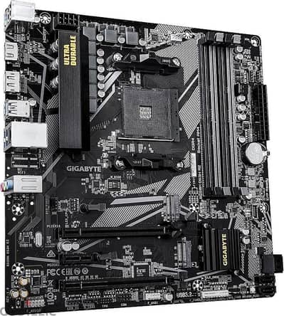 GIGABYTE B550M DS3H R2 Motherboard - AMD Ryzen 5000 متبرشمة جديدة