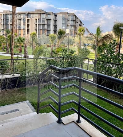 apartment for sale in madinaty B8 - 118m with garden 45m view garden old contract