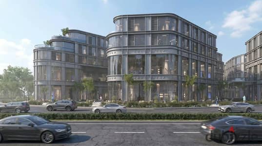 50 sqm fully finished clinic for sale in Intro Mall, 6th of October, directly on Central Axis. 10% down payment, installments up to 10 years.