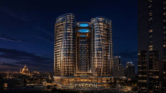 Fully finished, furnished, and equipped studio with a direct, unobstructed view of the Nile and the Pyramids; available via a 10-year installment plan
