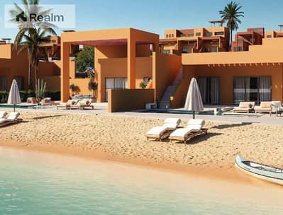 Near Delivery in El Gouna with private garden and  the Best Lagoon and Green Landscape Viewsand Exceptional Investment Returns