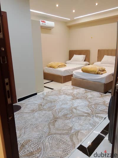 Premium living opportunity with double ideal space! A spacious double studio divided into two parts to give you complete privacy and comfort as if you were in an independent place, in the heart of the second neighborhood (district 7) and behind Nawal University — a strategically and service-oriented location of the first class! Property features: Excellent double space ground floor.