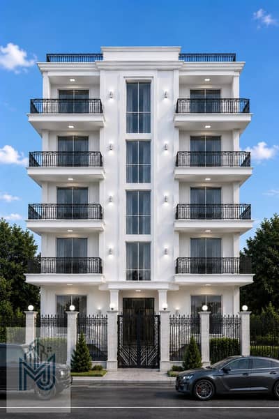 180m apartment corner with an open view | Intelligence Agency land – October Gardens | Installments for a year and a half