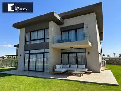 Fully Finished Luxury Villa With a Prime View for Sale in odic Caesar, Ras El Hekma - North Coast