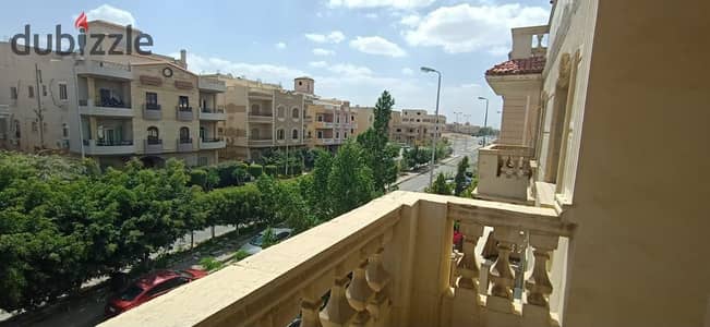 Apartment for sale in Yasmeen Villas, near Petrosport Club; semi-finished, ready for immediate handover, located on a typical upper floor (second floor).
