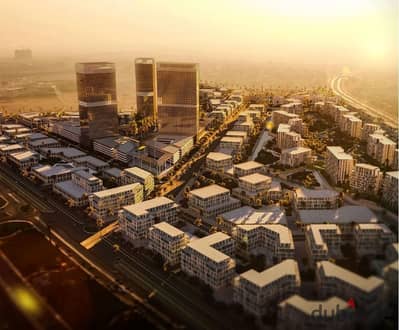 100 sqm Office for sale in 205 Arkan Palm project directly on Mehwar 26 July with prime lcoation and near delivery