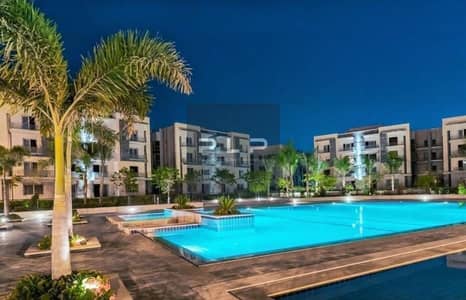 Premium Apartment for Sale in Galleria Moon Valley New Cairo (Golden Square) Very Prime Location Private Garden Ready for Immediate Delivery
