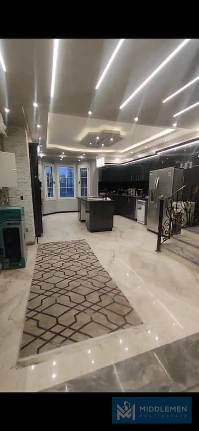 Special Town House Corner For Rent Fully Furnished Prime Location Ready To Move In Layan New Cairo