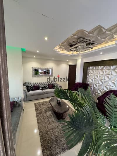 Furnished apartment for families for monthly or annual rent fully air-conditioned hotel-style in New Nuzha