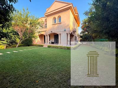 Prime Furnished Twin House Villa for Rent in Madinaty - Model H, Overlooking a Wide Garden