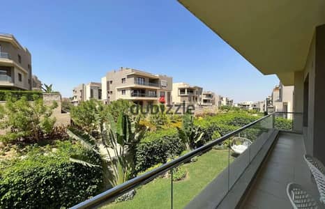 Prime located Finished apartment +garden in Pyramids Heights next to New Giza