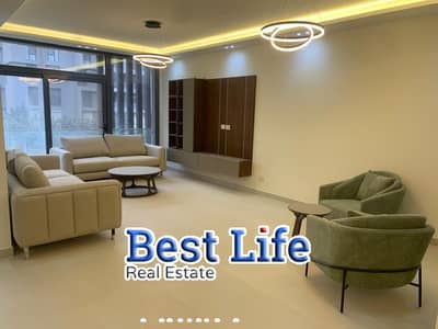 Luxury Furnished Apartment for Rent in Eastown Sodic | 240 Sqm | Super Lux Finishing | 3 Bedrooms + Nanny Room | Spacious Reception