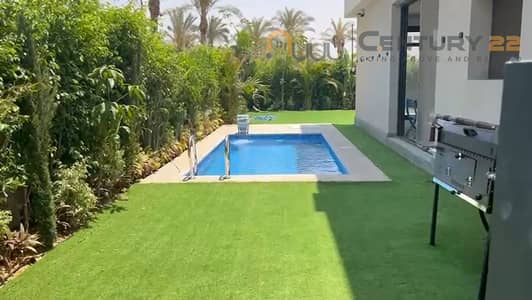 Premium Twin House for Sale in Al Burouj– Shorouk City - with private pool - Ready to Move - Fully Finished - View landscape - Hot deal ,Hot price now
