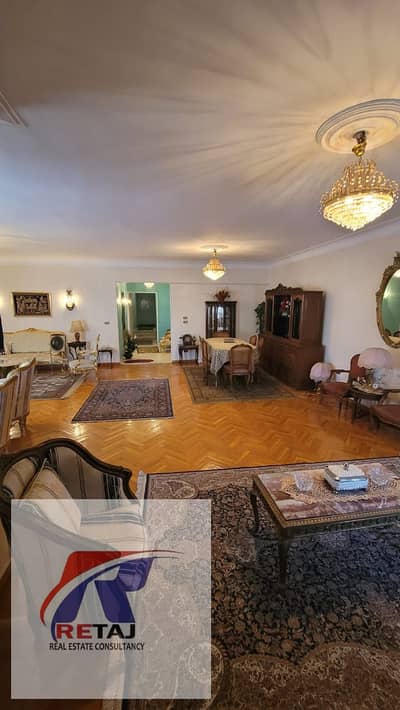 Furnished Apartment for Rent – ​​Super Deluxe Finish – 215 sqm – Prime Location in Makram Ebeid, Nasr City