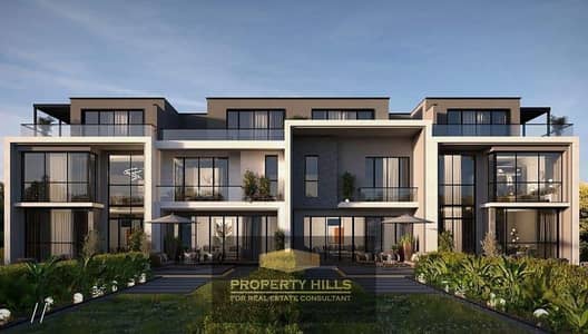 Apartment with a down payment and installments in the heart of Sheikh Zayed next to Arkan Mall in Terrace