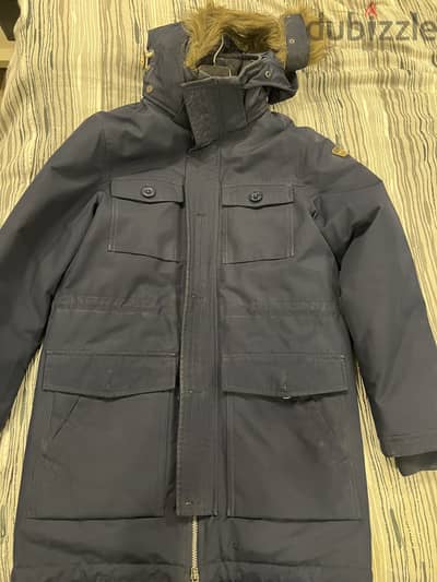 Icepeak Winter Parka Jacket - Navy Blue (Size 46 / XS)