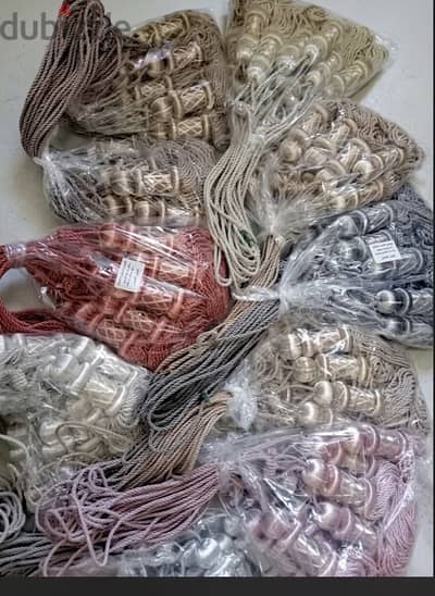 زوج رباط ستائر مودرن