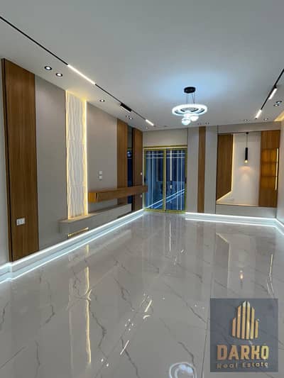 For sale apartment 190m Ultra Super Lux  Al-Ahram Gardens — Gate Two — Area (T)  Fourth line from the main street  next to services and Al-Ahram Gardens Club