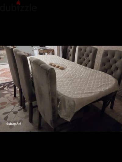 سفره كبير عدد كراسي ٦