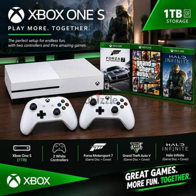 xbox one s 1 Terabyte Storage