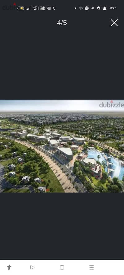 Apartment 123m with minimum contract in Noor City Talaat Mostafa
