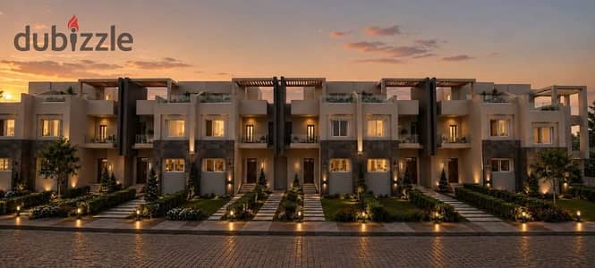 Twin house with a distinctive view in V-Levels, opposite Beverly Hills