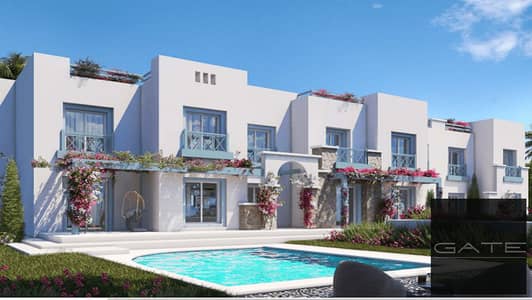 A Great Opportunity to Own a Fully Finished Chalet in Mountain View Ras El Hikma – Evia Phase, Featuring a Stunning Swimming Pool View.