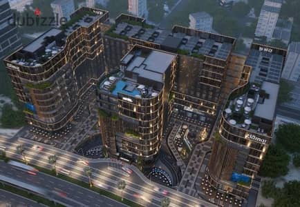 58m finished office for sale at Alamat Town Mall Central Axis 6th October 1%down payment installments up to10years Great investment opportunity